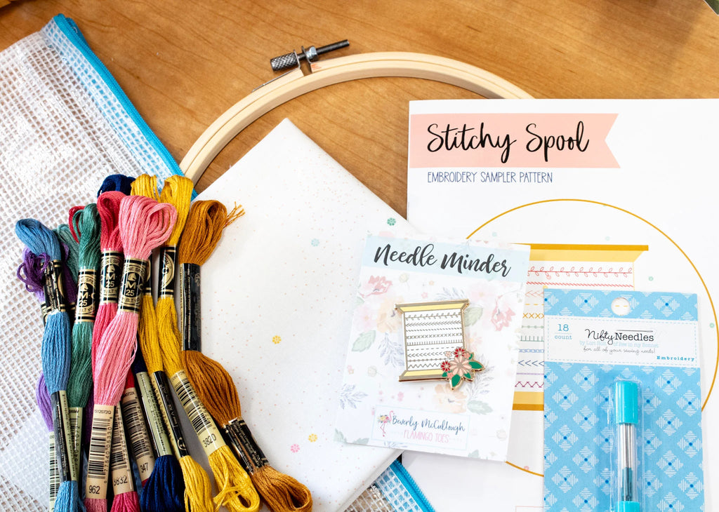 Stitchy Spool Embroidery Kit