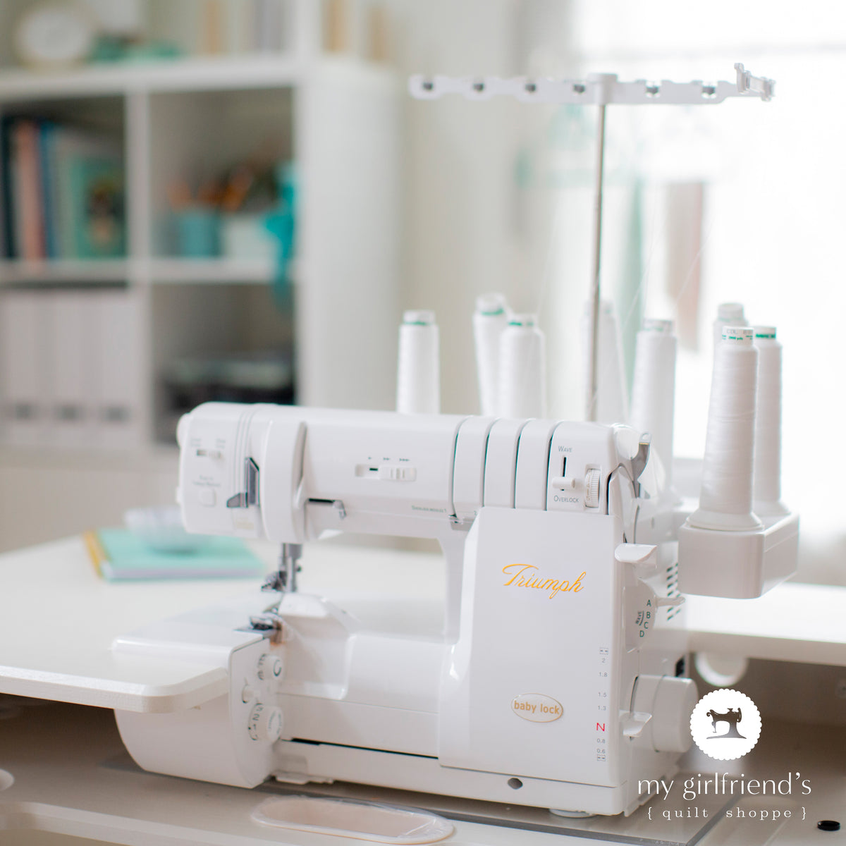 Baby Lock Triumph Serger My Girlfriend's Quilt Shoppe