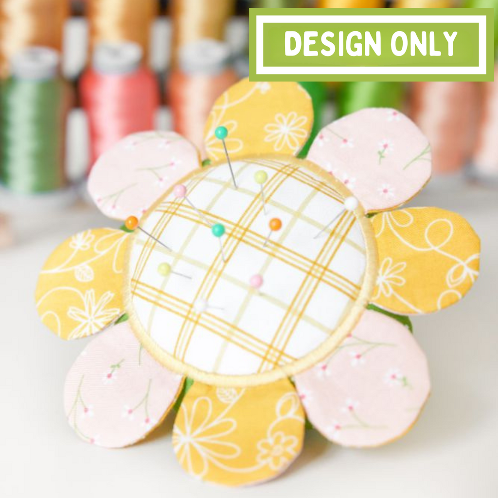Kimberbell Embroidery Club - July 2024: Blossom Pin Cushion - DESIGN ONLY