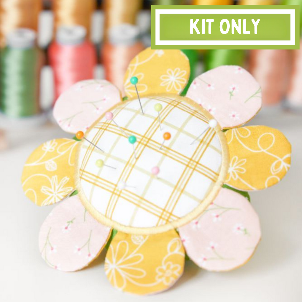 Kimberbell Embroidery Club - July 2024: Blossom Pin Cushion - KIT ONLY