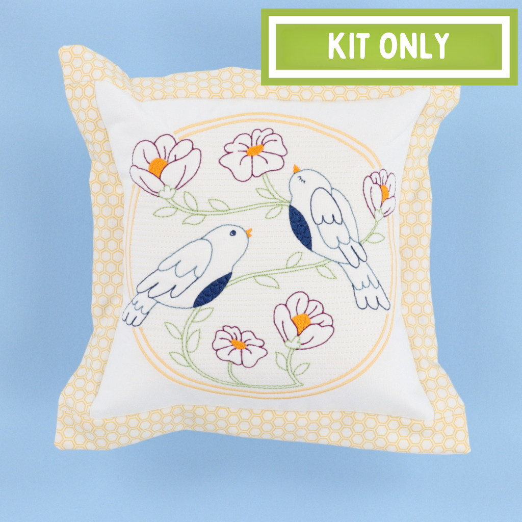 Kimberbell Embroidery Club - August 2024 Pillow Kit 