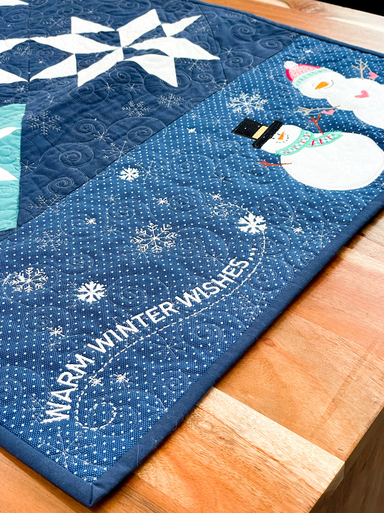 Warm Winter Wishes Table Runner
