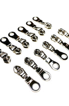 6 Nickel Donut Zipper Pulls