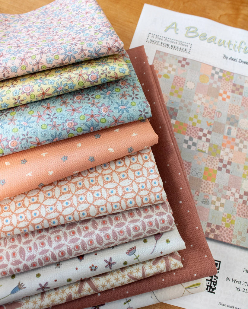 A Beautiful Life Quilt Kit fabric