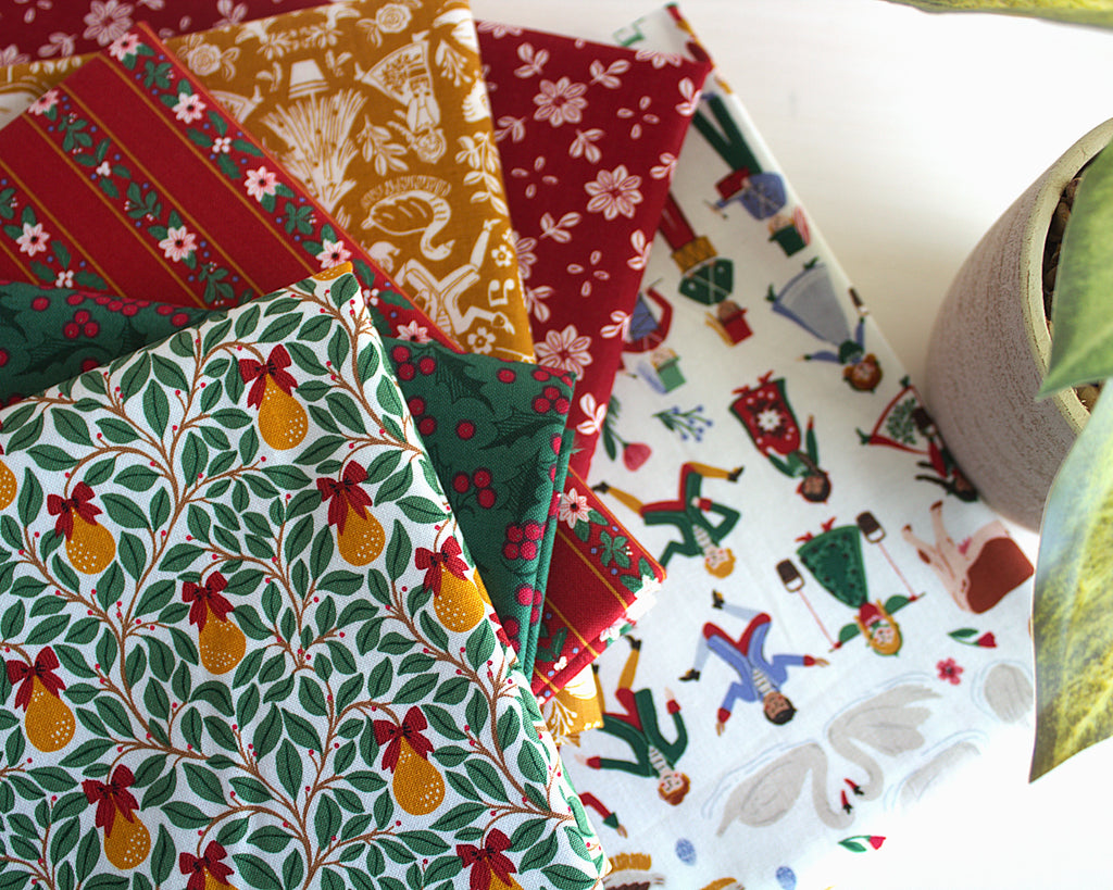 A Tree Skirt (Pear-fectly Christmas) fabric