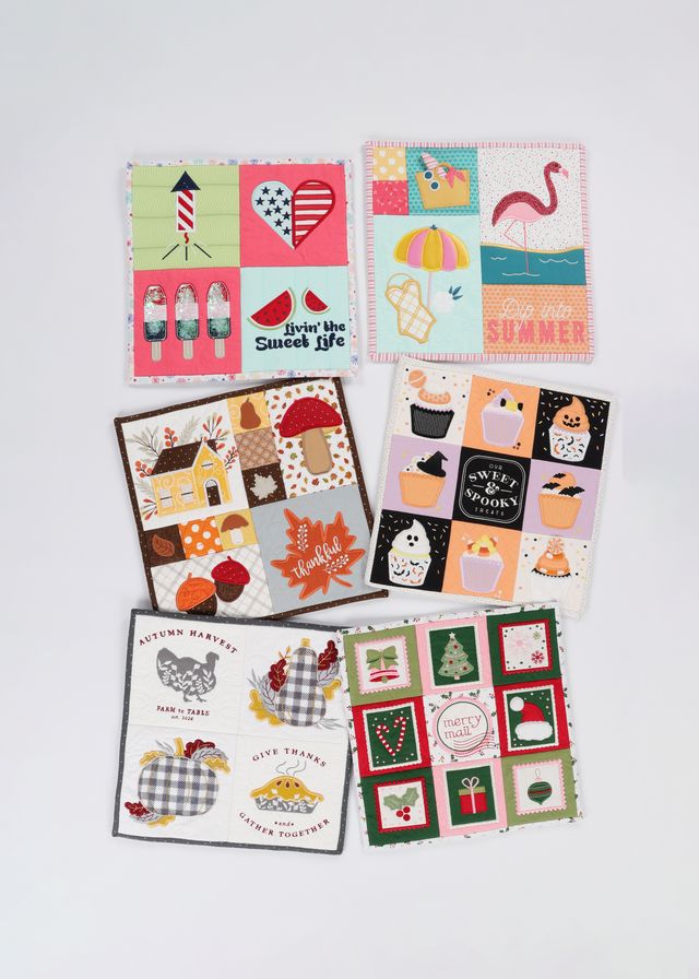 Kimberbell Mini Quilts, Vol. 2: July-December 