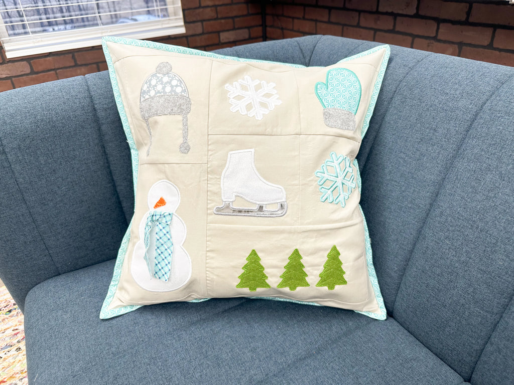 Winter Wonderland Pillow Downloadable Pattern