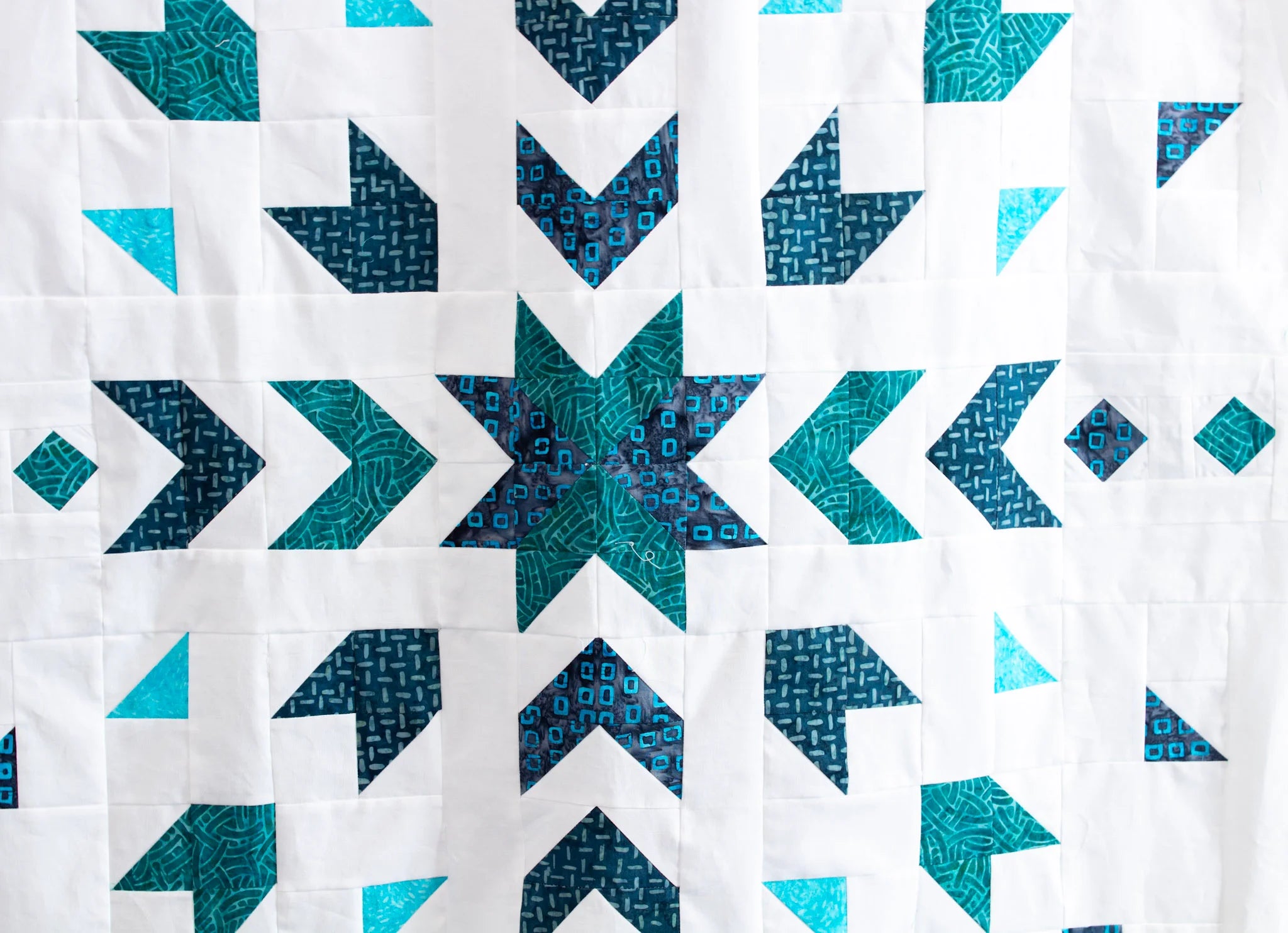 Nordic Frost Quilt detail