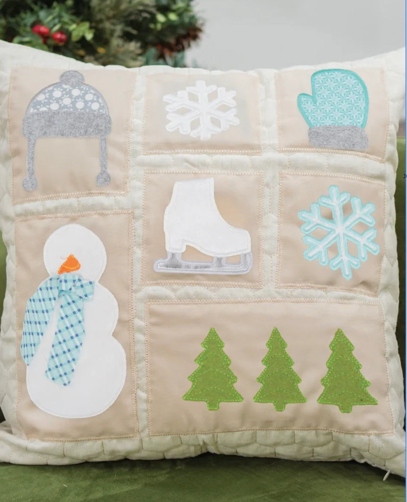 Winter Wonderland Pillow Downloadable Pattern