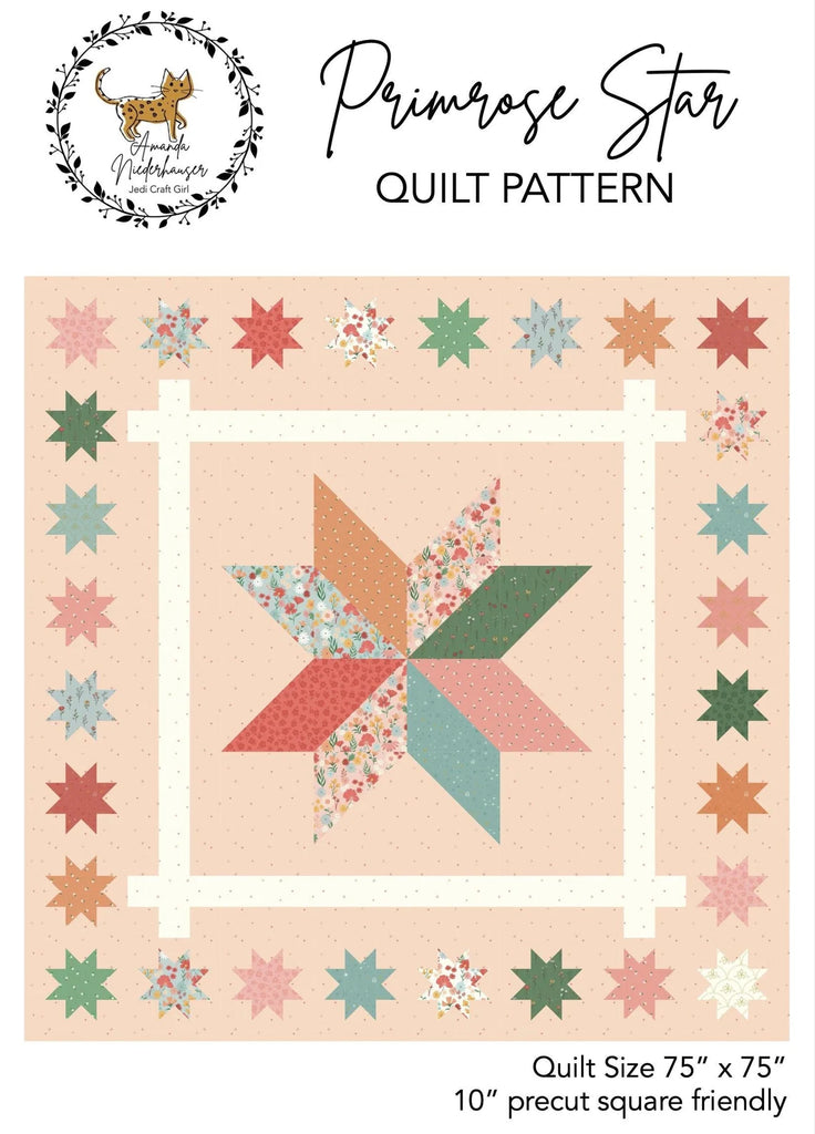 Primrose Star Quilt Pattern