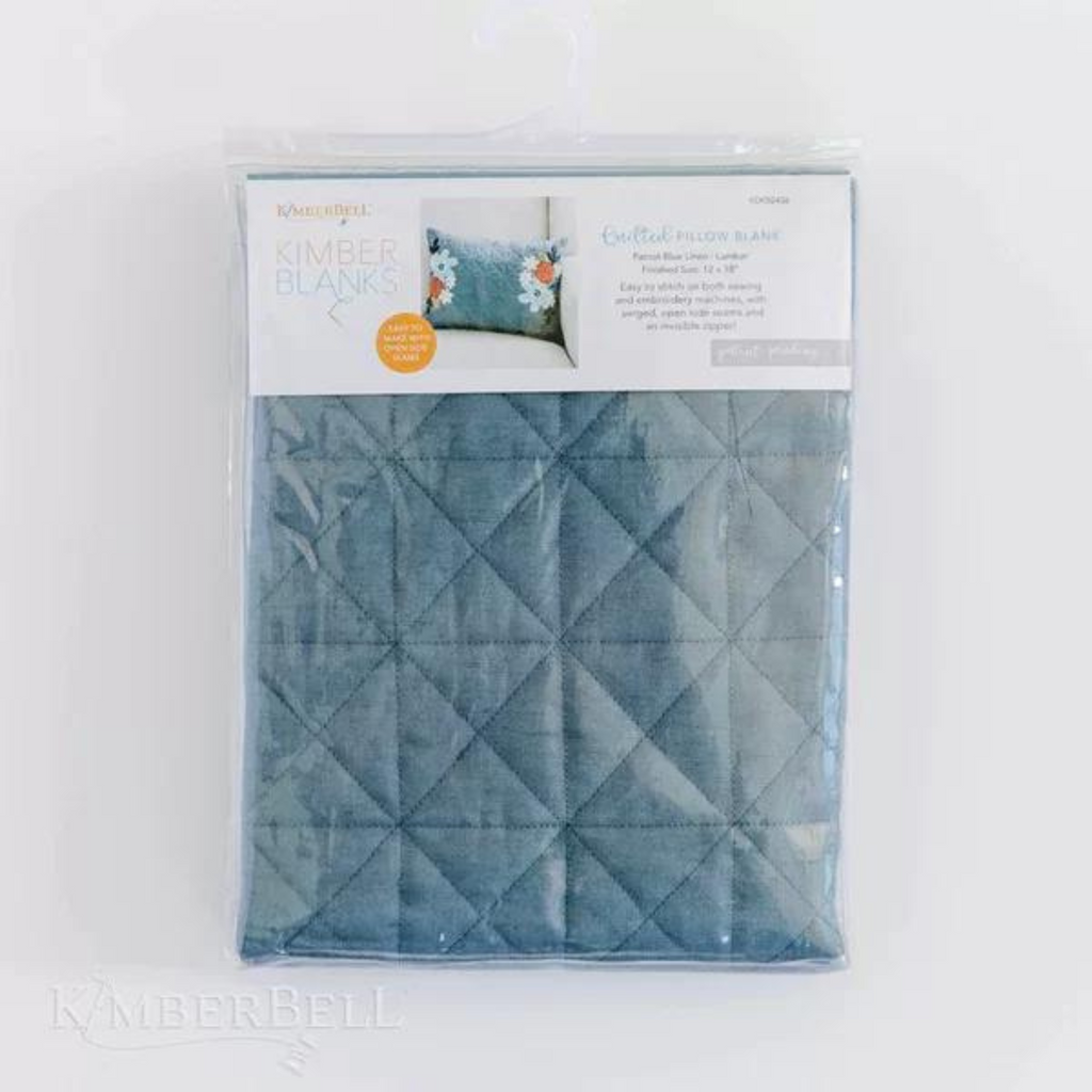 Kimberbell Quilted Pillow Blank - Patriotic Blue 