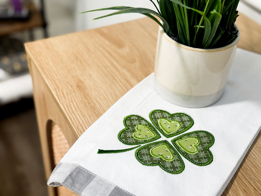 Shamrock Love Appliqué Sewing (Downloadable Pattern)