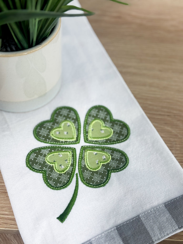 Shamrock Love Appliqué Sewing (Downloadable Pattern)