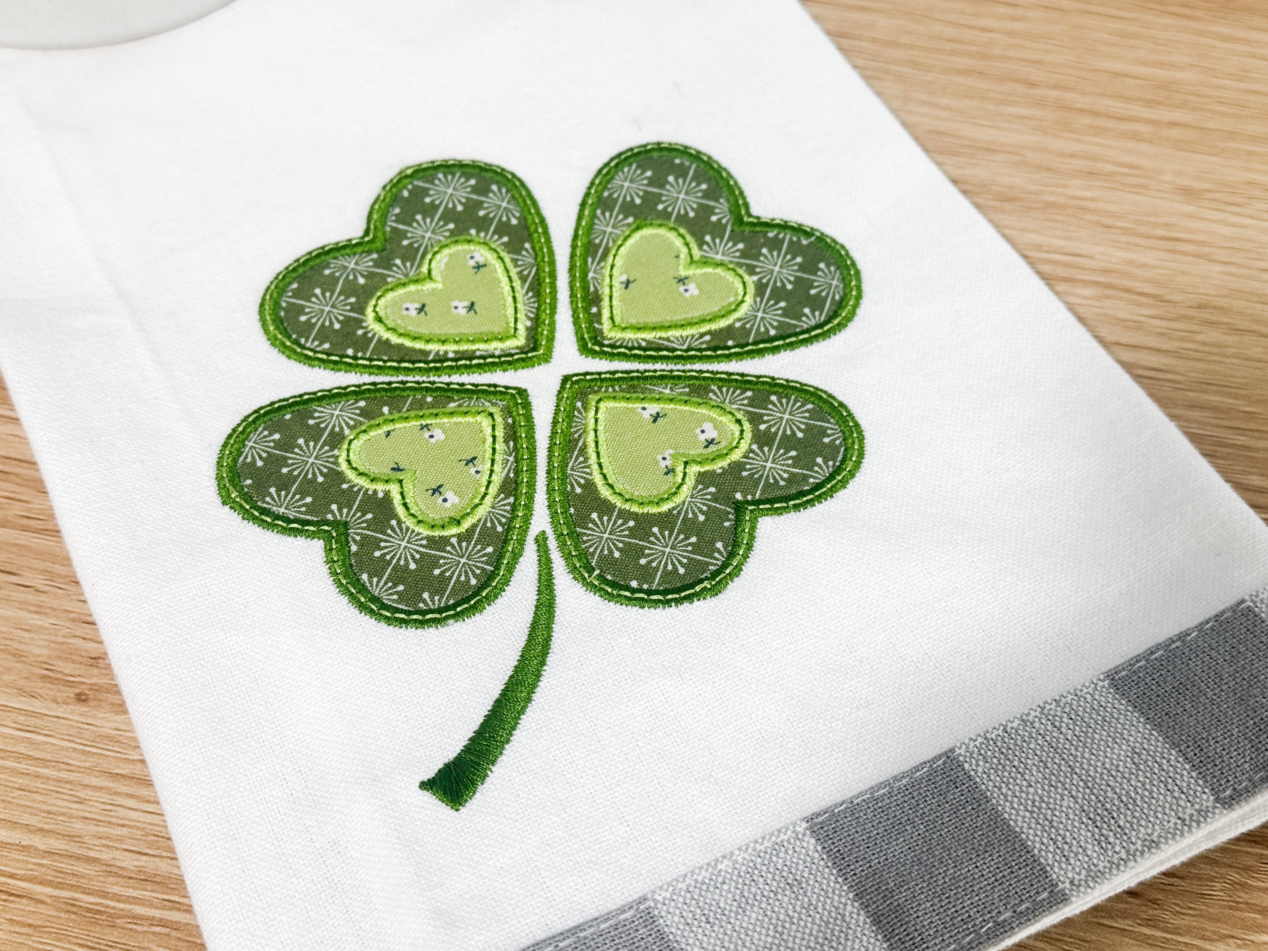 Shamrock Love Appliqué Sewing (Downloadable Pattern)