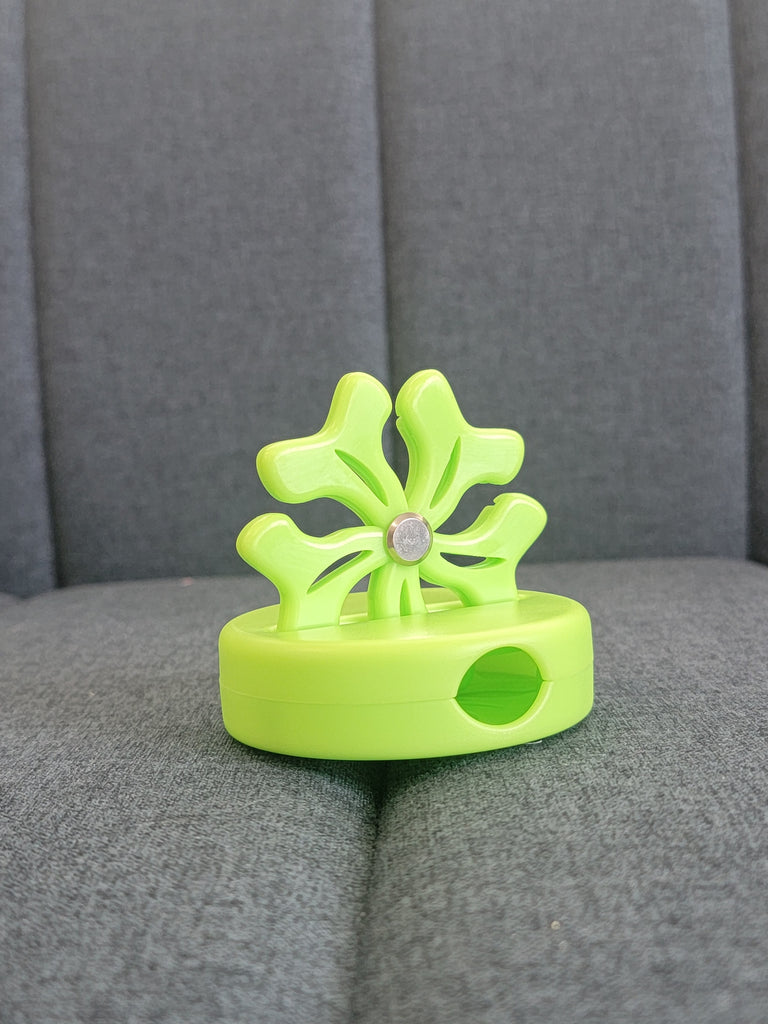 Blade Saver notion in lime green.