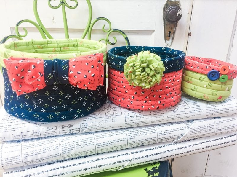 Buckets & Bows Online Class (REPLAY) My Girlfriend's Quilt Shoppe