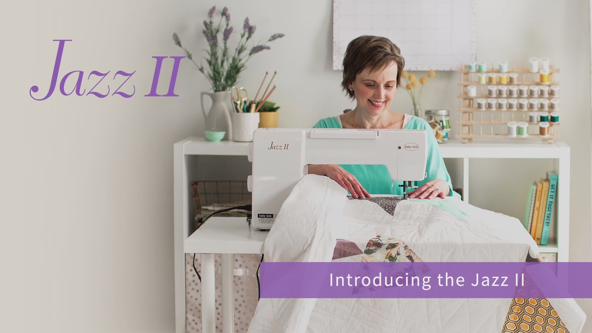 Baby Lock Jazz 2 Sewing and Quilting Machine - with FREE Online