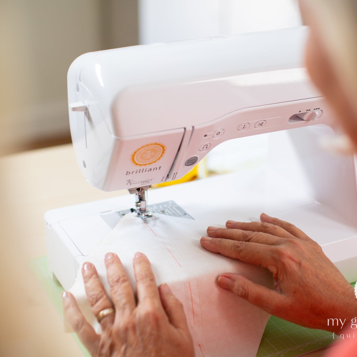 Baby Lock Brilliant Sewing and Quilting Machine 