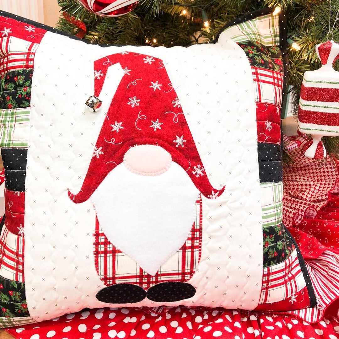 Gnome for the Holidays Pillow 