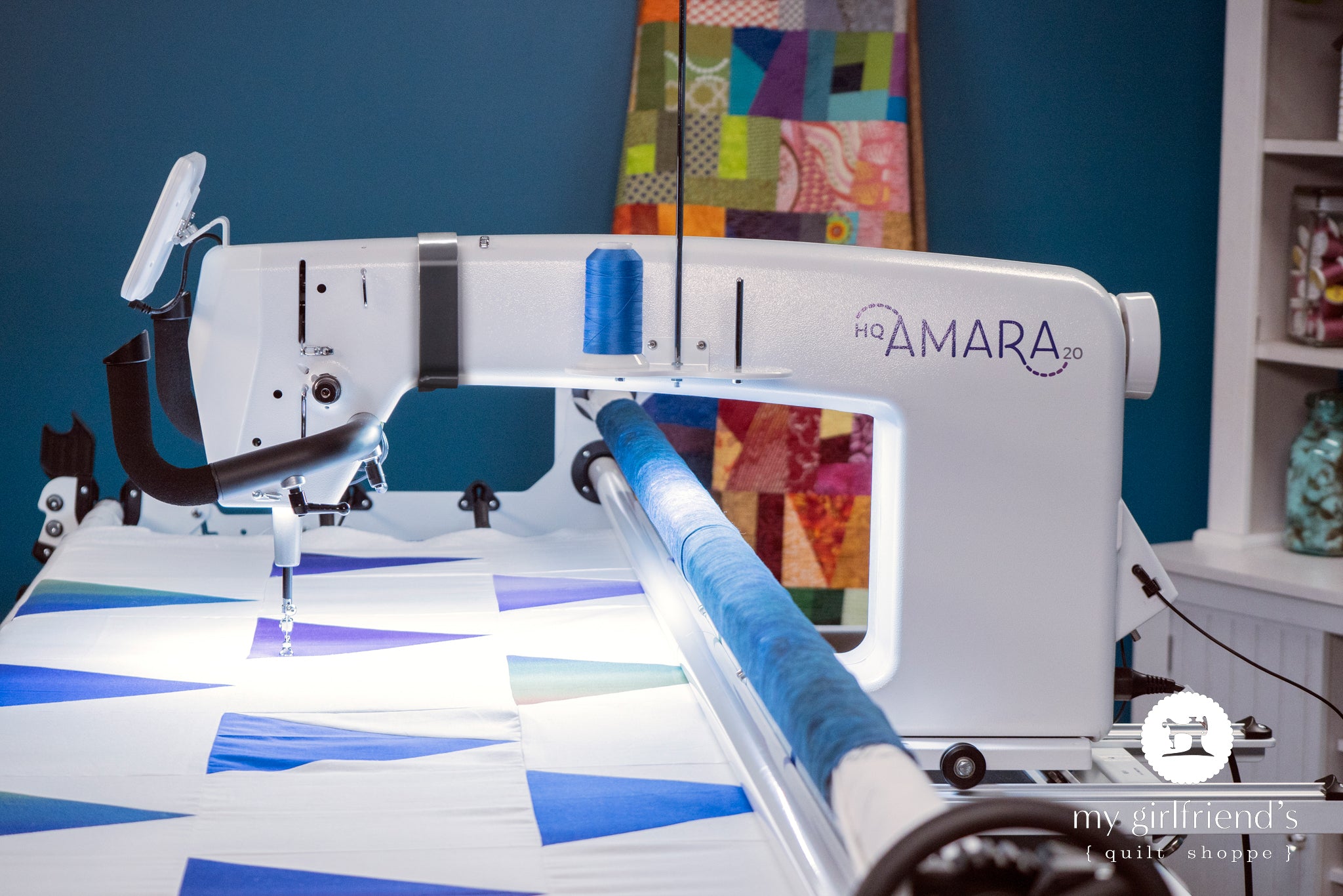 Handi Quilter Amara 20 Longarm Machine on Studio3 12-Foot Frame 