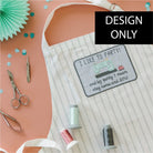 Kimberbell Embroidery Club DESIGN ONLY - September 2022: I Like to Party Apron 