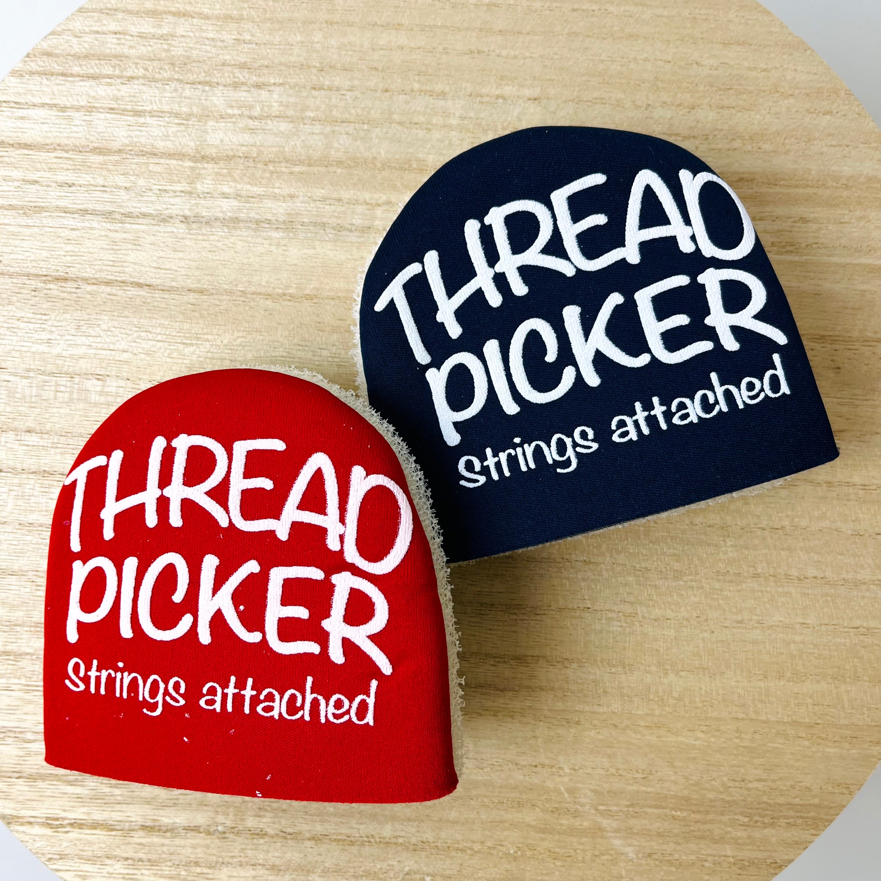 Two thread picker sewing notions.