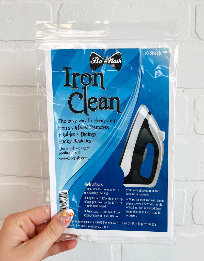 iron cleaning sheets