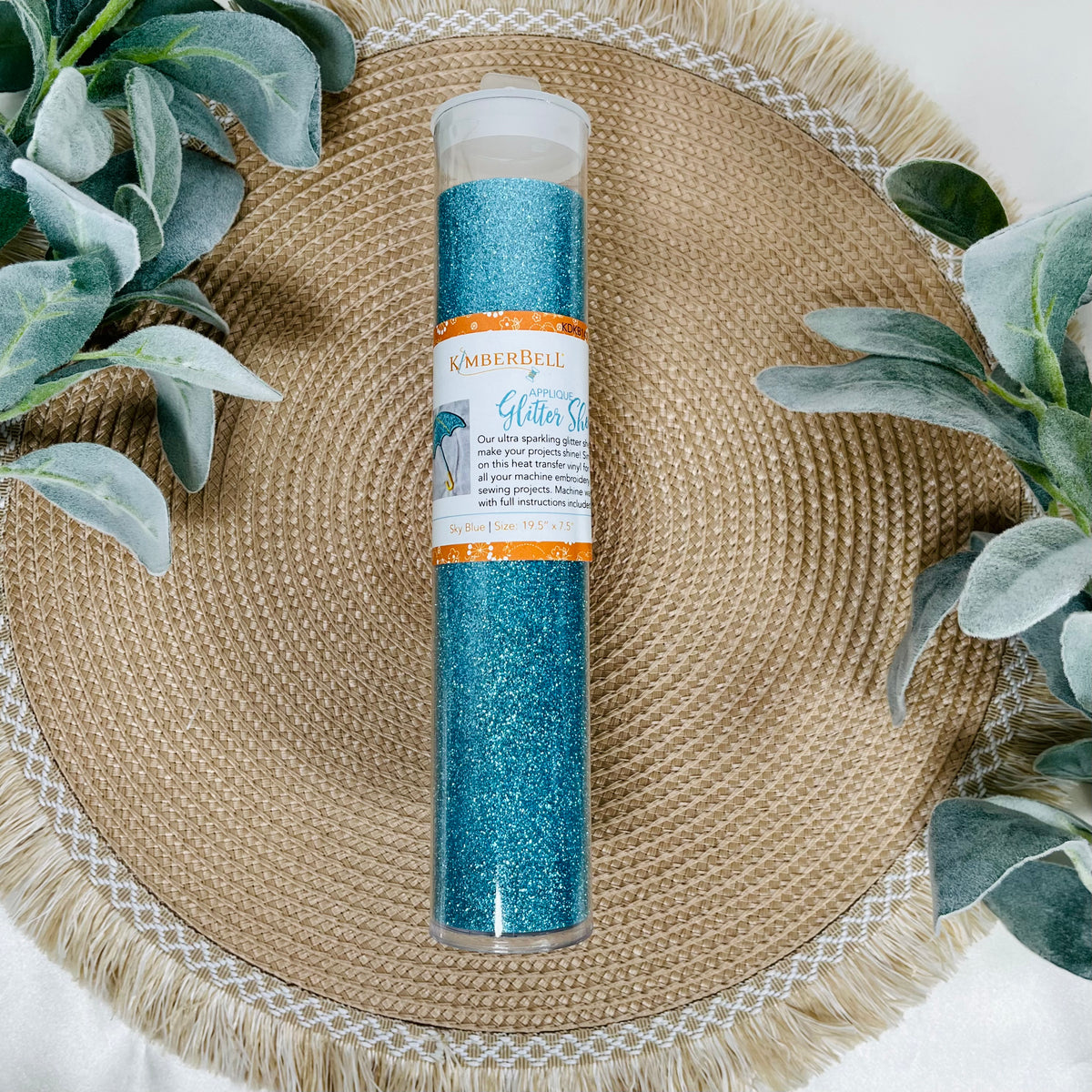 Kimberbell Applique Glitter Sheets Sky Blue My Girlfriend's Quilt