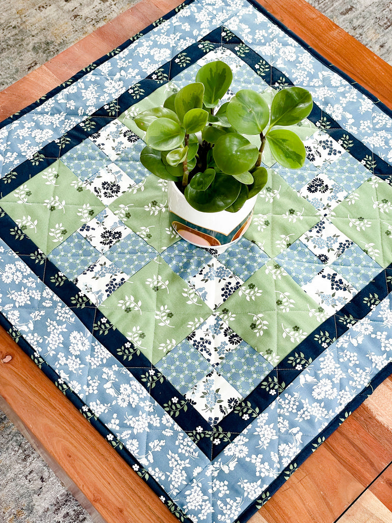 Simple 4-Patch Table Topper 