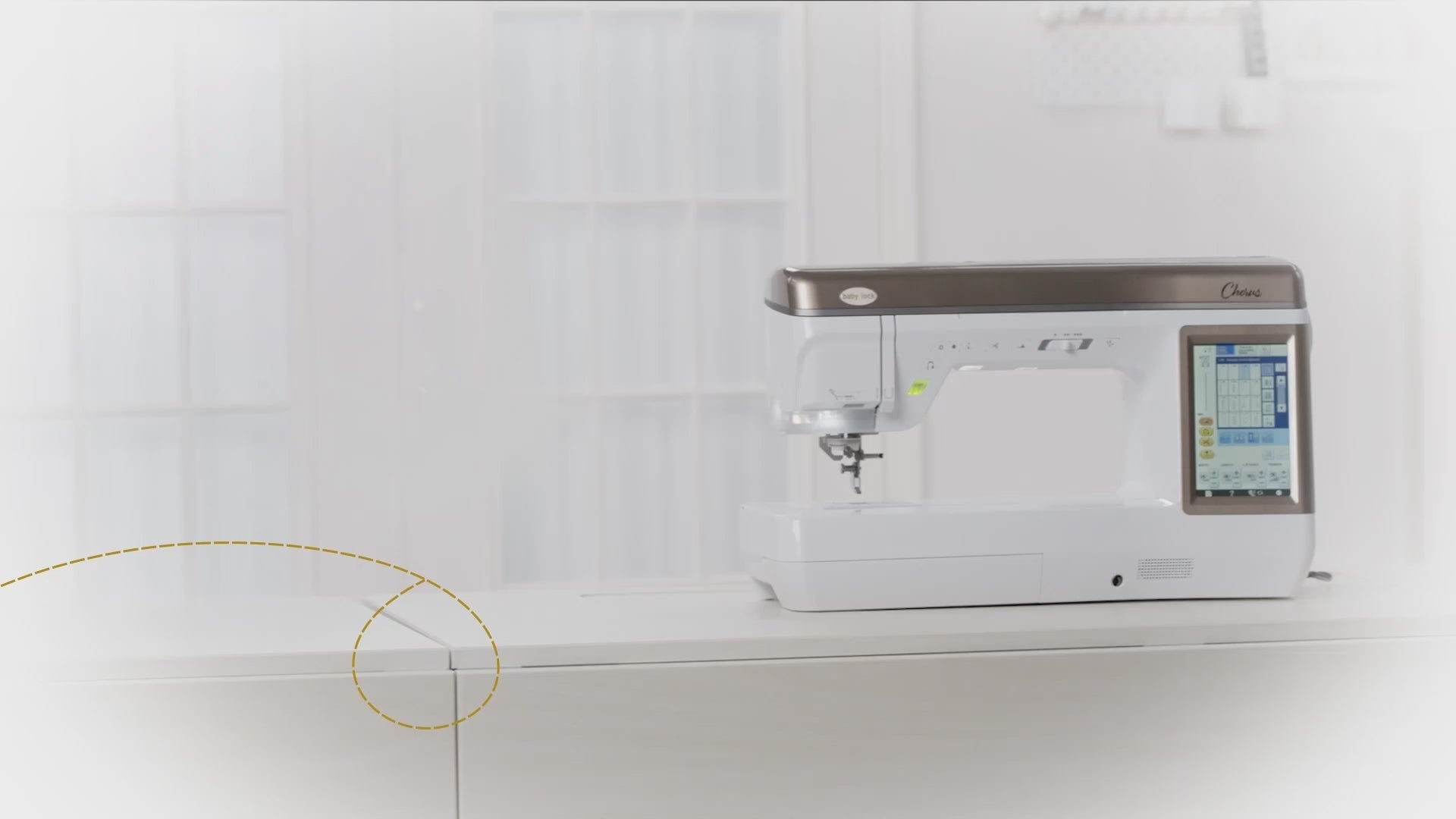 Baby Lock Ballad Sewing and Quilting Machine 
